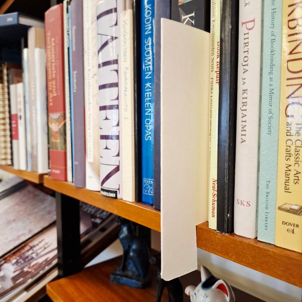 Happovapaa hyllypaikkamerkki